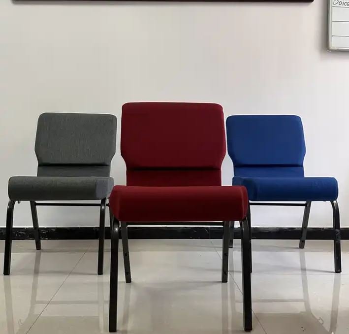Red Stackable Training Chair - Image 2