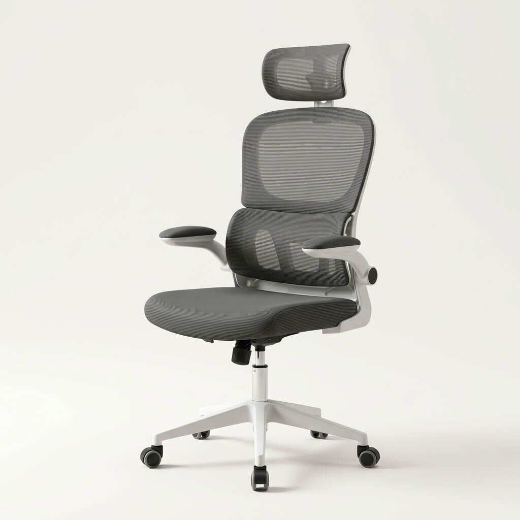 Grey ergonomic Chair