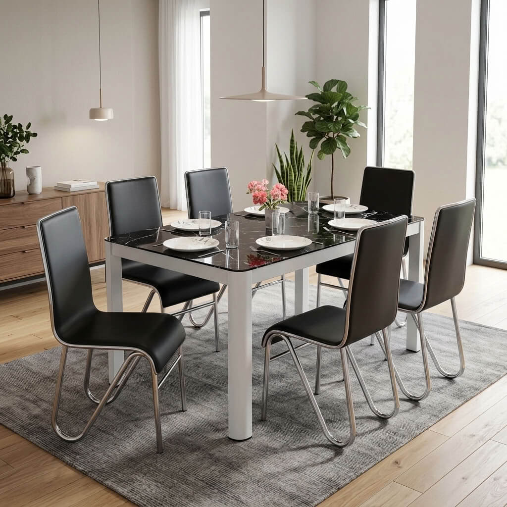 6 Seater Dining Set