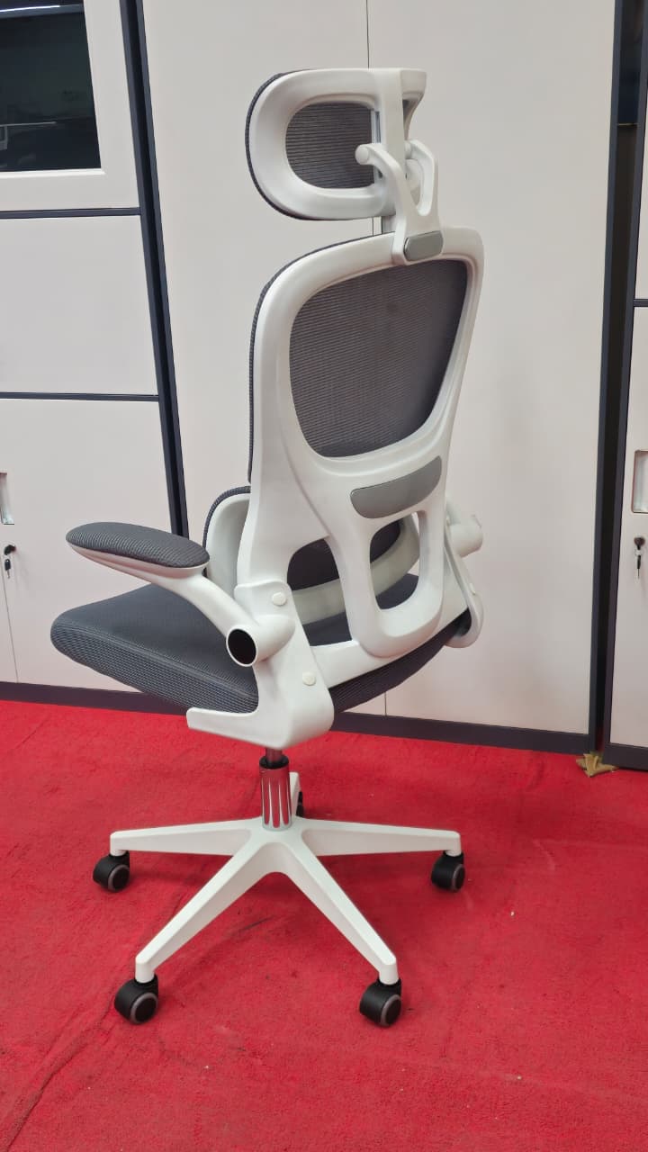 Grey Ergonomic Chair - Image 4